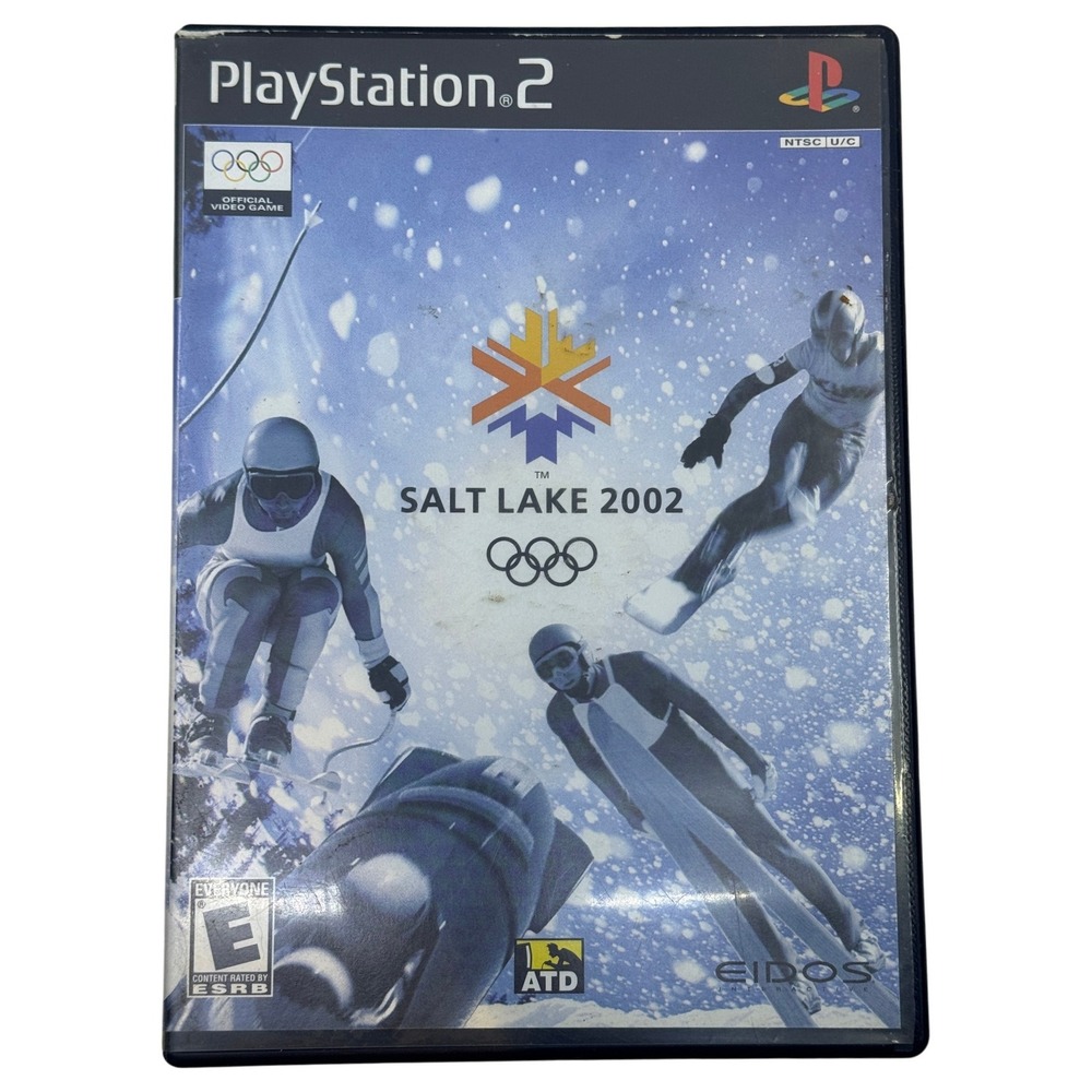 Salt Lake 2002 Sony‎ PlayStation 2 PS2 No Manual Eidos Olympic Winter Sports